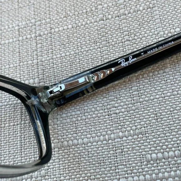 Ray-Ban Women Eyeglasses Black/Clear RB1550 18[]15 130 small face - Picture 7 of 11